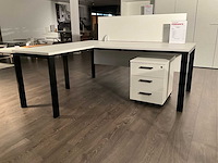 Portico hoekbureau met ladeblok - afbeelding 3 van  7