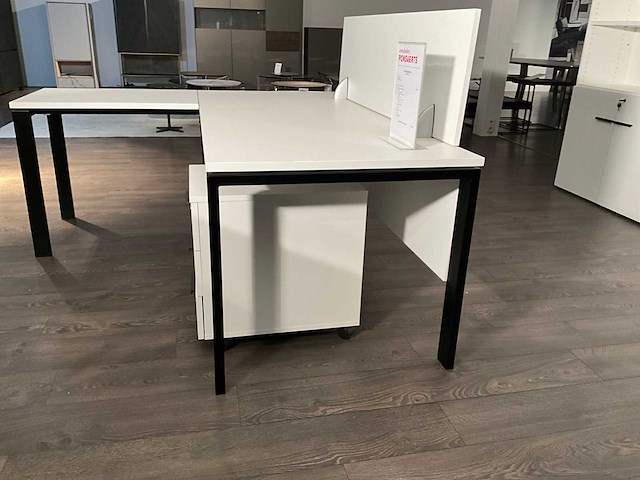 Portico hoekbureau met ladeblok - afbeelding 6 van  7