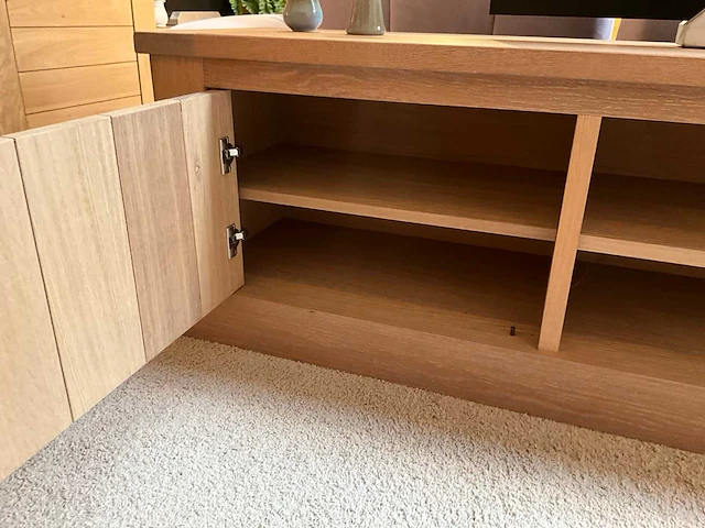 Portland eiken tv meubel - afbeelding 7 van  10