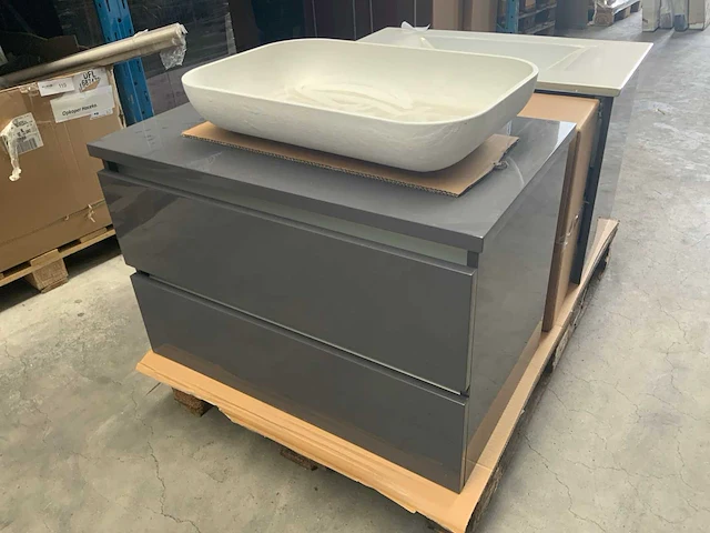 Porto badmeubel 80cm - afbeelding 2 van  5