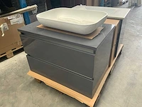 Porto badmeubel 80cm - afbeelding 2 van  5