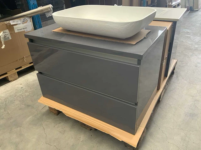 Porto badmeubel 80cm - afbeelding 3 van  5