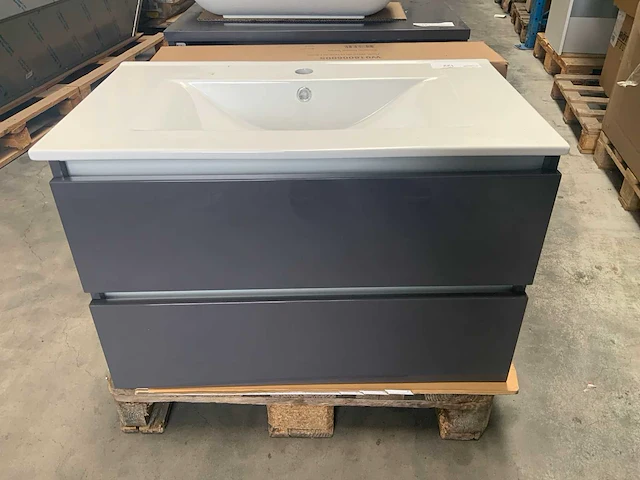 Porto badmeubel 80cm - afbeelding 2 van  5