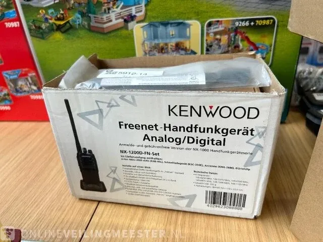 Portofoon kenwood, nx-1200d-fn-set - afbeelding 4 van  4
