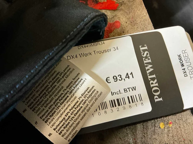 Portwest dx449 werkbroek (8x) - afbeelding 8 van  8