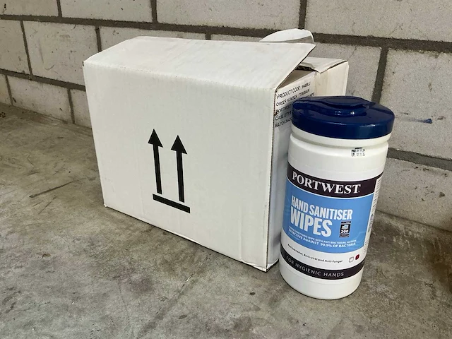 Portwest iw40blu desinfectie doekjes - afbeelding 2 van  5