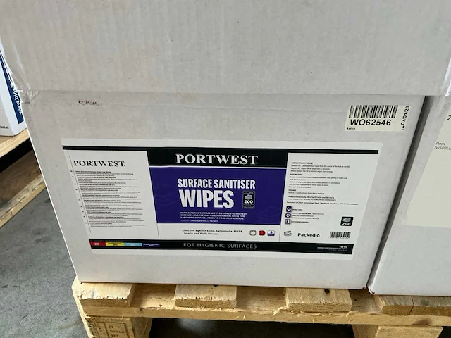 Portwest iw50blu desinfectie doekjes - afbeelding 3 van  4