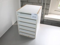Postbak met zes vakken. afmeting 26 x 32 x 37 - afbeelding 1 van  1