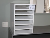 Postbak met zes vakken. afmeting 26 x 32 x 37 - afbeelding 1 van  1