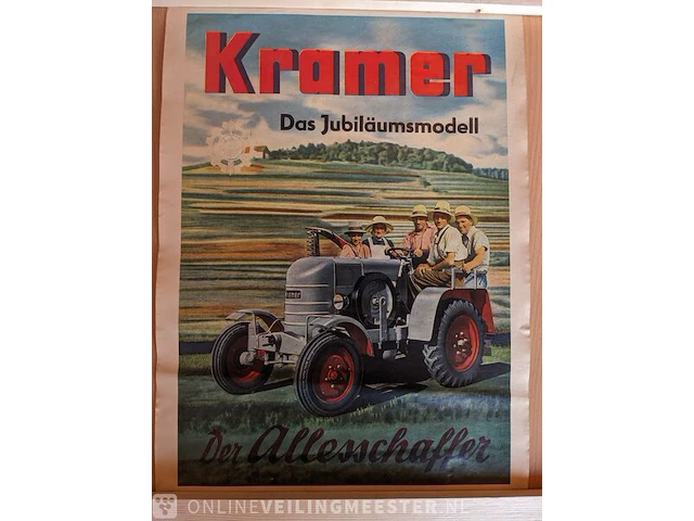 Poster kramer, das jubilaumsmodell - afbeelding 1 van  3