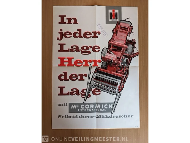 Poster mc cormick international, in jeder lage herr der lage - afbeelding 1 van  5