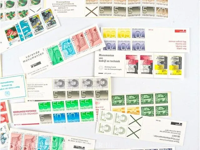 Postfrisse collectie postzegelboekjes - afbeelding 8 van  12