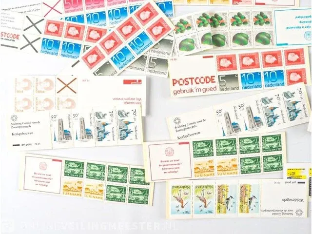 Postfrisse collectie postzegelboekjes - afbeelding 11 van  12