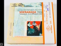 Postfrisse postzegelblokken indonesië 2004