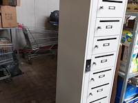 Postlockerkast - 180 x 40 x 50 cm - 10 vakken - afbeelding 3 van  5