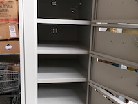 Postlockerkast - 180 x 40 x 50 cm - 10 vakken - afbeelding 4 van  5