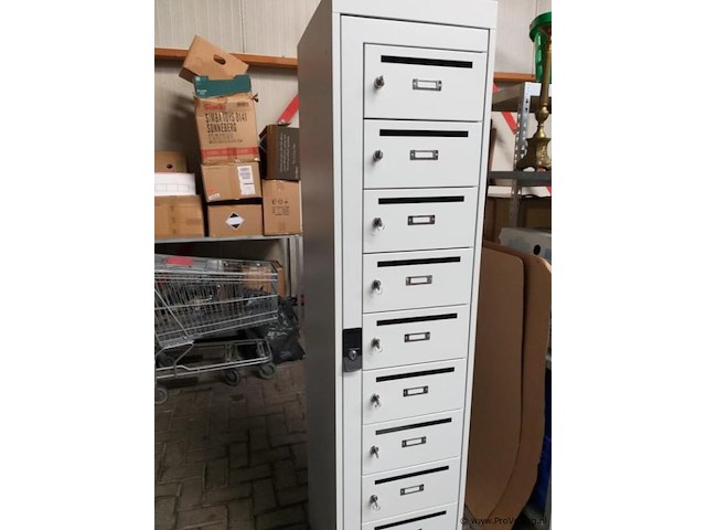 Postlockerkast - 180 x 40 x 50 cm - 10 vakken - afbeelding 2 van  5