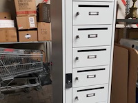 Postlockerkast - 180 x 40 x 50 cm - 10 vakken - afbeelding 2 van  5