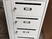 Postlockerkast - 180 x 40 x 50 cm - 10 vakken - afbeelding 3 van  5