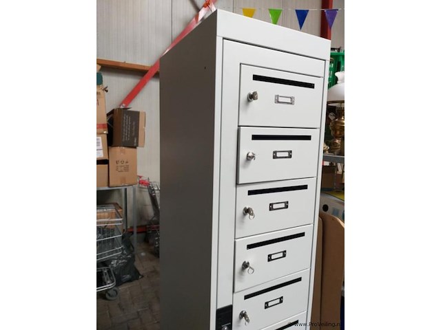 Postlockerkast - 180 x 40 x 50 cm - 10 vakken - afbeelding 2 van  4