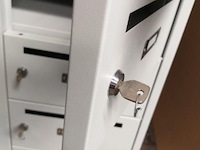 Postlockerkast - 180 x 40 x 50 cm - 10 vakken - afbeelding 4 van  4