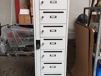 Postlockerkast - 180 x 40 x 50 cm - 10 vakken - afbeelding 1 van  6