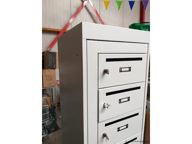 Postlockerkast - 180 x 40 x 50 cm - 10 vakken - afbeelding 2 van  6
