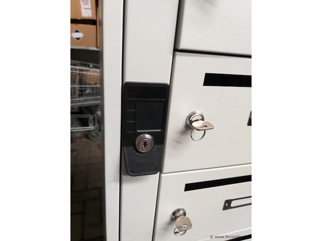 Postlockerkast - 180 x 40 x 50 cm - 10 vakken - afbeelding 3 van  6