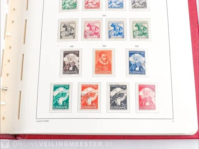 Postzegelcoll. € 3.424.- , suriname - afbeelding 18 van  81