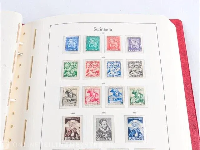 Postzegelcoll. € 3.424.- , suriname - afbeelding 19 van  81