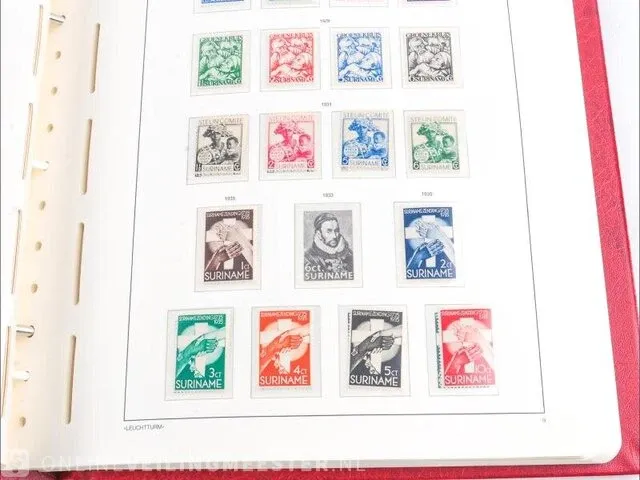 Postzegelcoll. € 3.424.- , suriname - afbeelding 20 van  81