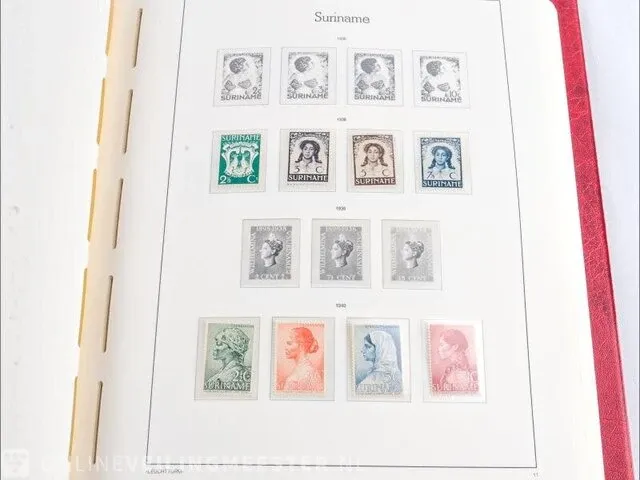 Postzegelcoll. € 3.424.- , suriname - afbeelding 26 van  81