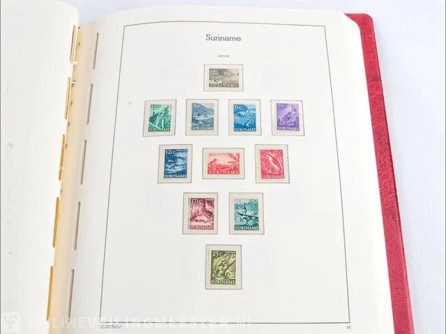 Postzegelcoll. € 3.424.- , suriname - afbeelding 40 van  81