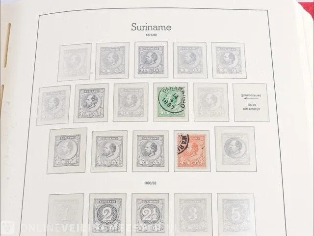 Postzegelcoll. € 3.424.- , suriname - afbeelding 34 van  81