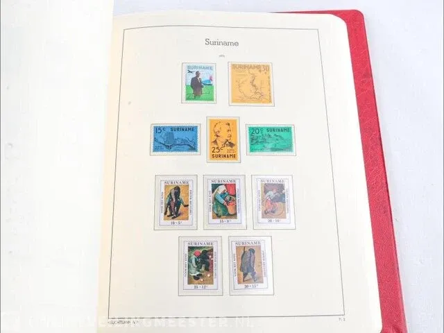 Postzegelcoll. € 3.424.- , suriname - afbeelding 55 van  81