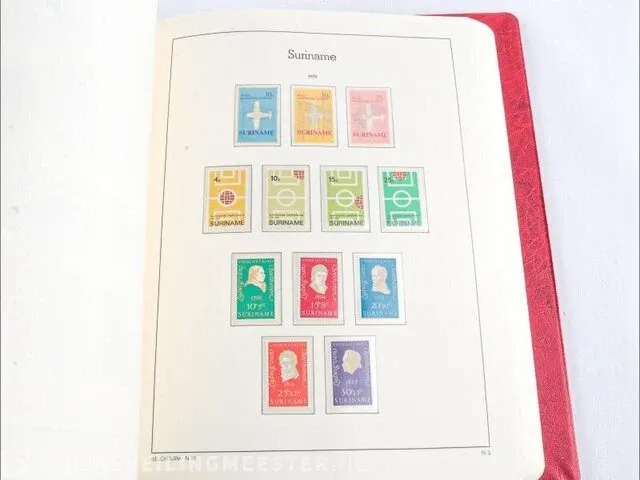 Postzegelcoll. € 3.424.- , suriname - afbeelding 59 van  81
