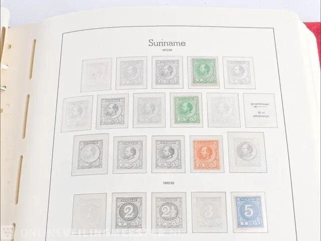 Postzegelcoll. € 3.424.- , suriname - afbeelding 56 van  81