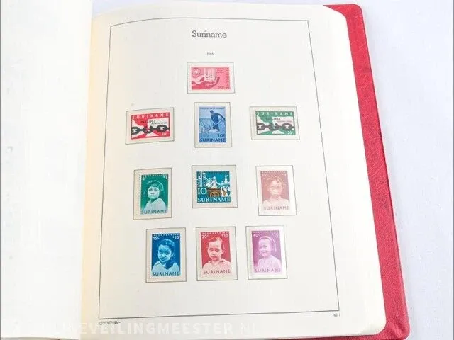 Postzegelcoll. € 3.424.- , suriname - afbeelding 71 van  81