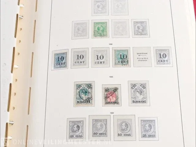 Postzegelcoll. € 3.424.- , suriname - afbeelding 78 van  81