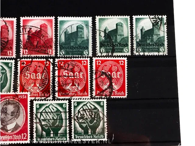 Postzegelkavel deutsche reich - afbeelding 7 van  15