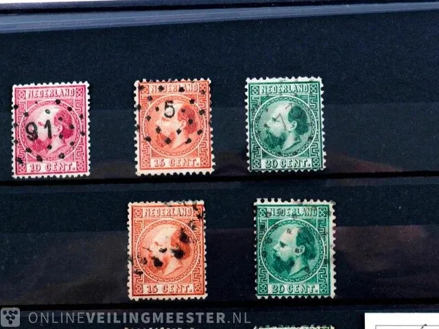 Postzegelkavel koning willem 1867-1868 - afbeelding 3 van  5