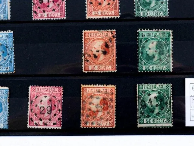 Postzegelkavel koning willem 1867-1868 - afbeelding 5 van  5