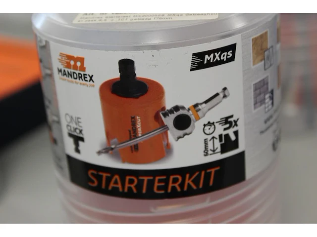 Potboor mandrex mxqs doorsnede 75 mm - afbeelding 1 van  2