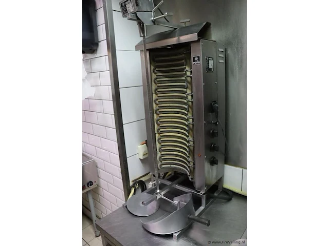 Potis dönergrill, rvs - afbeelding 1 van  4