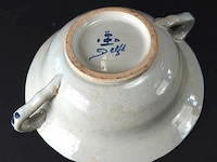 Potterie oud delft antieke schaal - afbeelding 4 van  5