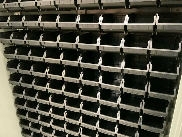 Povag - bakkenstripkast gevuld met 340 opbergbakken - afbeelding 7 van  13