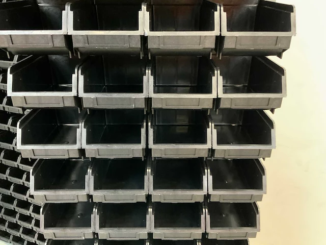 Povag - bakkenstripkast gevuld met 340 opbergbakken - afbeelding 6 van  12