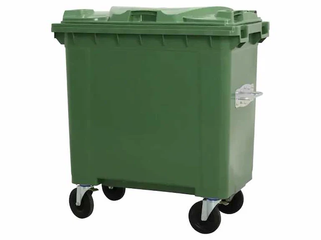 Povag acp-306 afvalcontainer 660l - afbeelding 3 van  9
