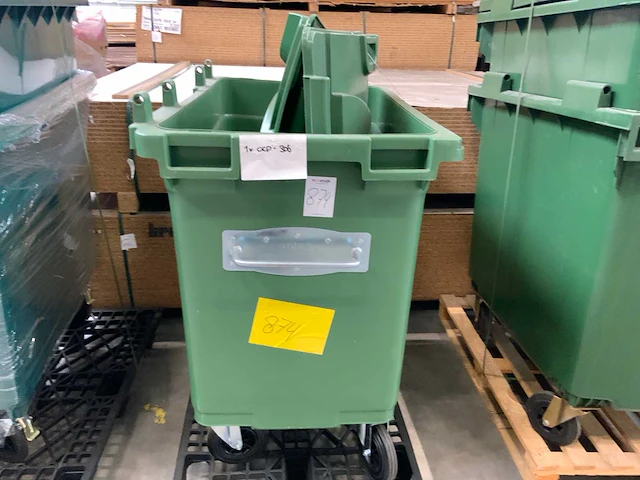 Povag acp-306 afvalcontainer 660l - afbeelding 7 van  9