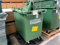 Povag acp-306 afvalcontainer 660l - afbeelding 8 van  9